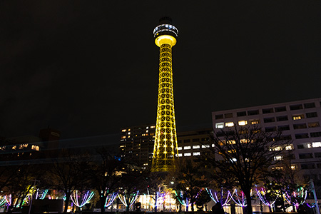 2016年12月撮影、横浜マリンタワー