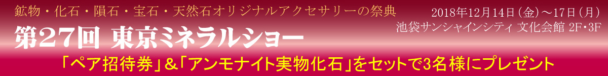 東京ミネラルショー