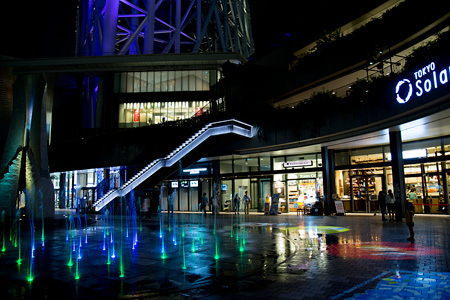 2015年7月16日撮影,オリジナル,ソラマチ噴水ショー