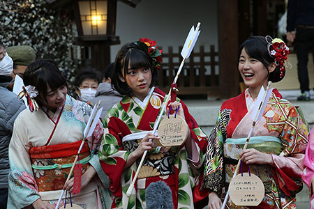 2017年1月7日撮影、乃木坂46