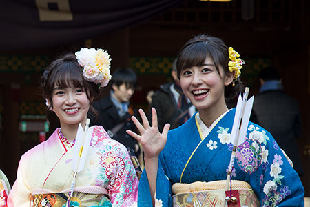 2017年1月7日撮影、乃木坂46