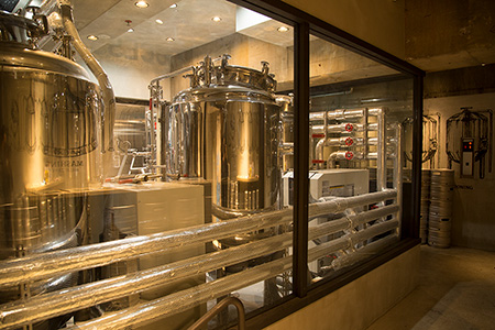 クラフトビール醸造所併設レストラン