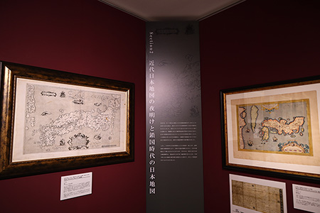 西洋人の描いた日本地図