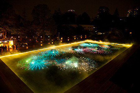 東京ミッドタウンの納涼イベント