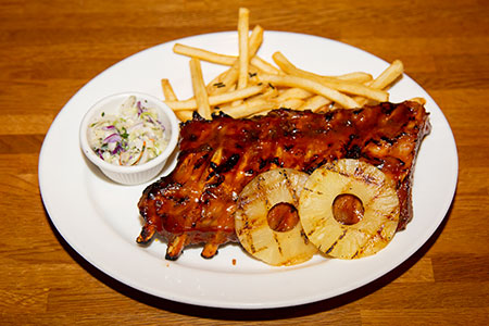 『ハワイアンBBQリブ』の画像