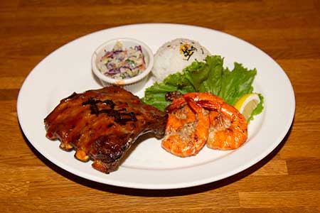 『ワイキキ サーフ＆ターフ プレート』の画像