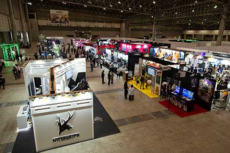 幕張メッセ会場の画像