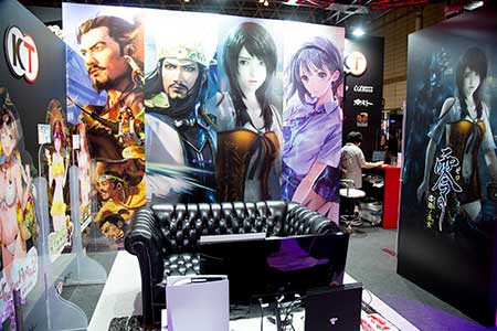 『コーエー・テクモ・ゲームス』ブースの画像