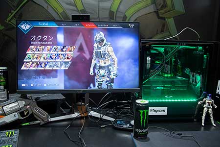 『モンスターエナジー』ブースの画像