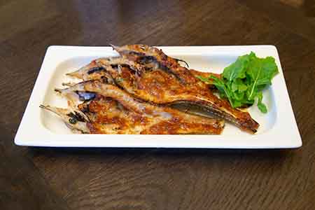 『ハッカクの軍艦焼き』画像