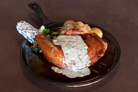 『ワイルドBBQチキン～小林牧場のブルーチーズソース～』画像