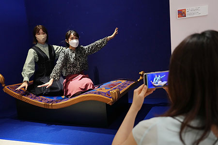 『ディズニープリンセス展』写真