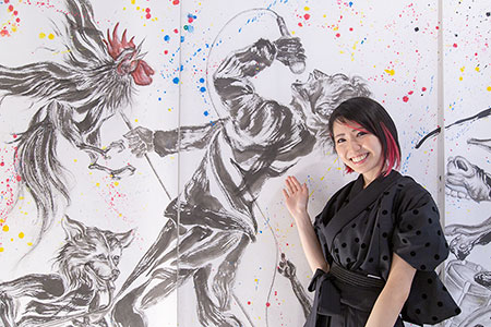 『原愛梨展』写真