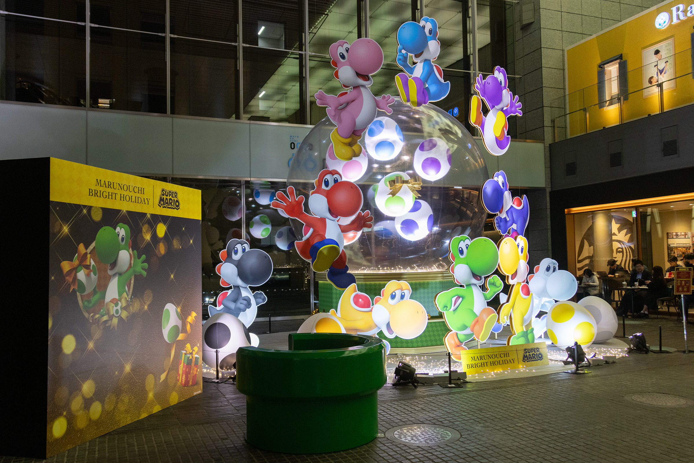 丸の内オアゾのクリスマスイルミネーション