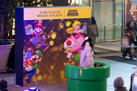 丸ビルのイルミネーション