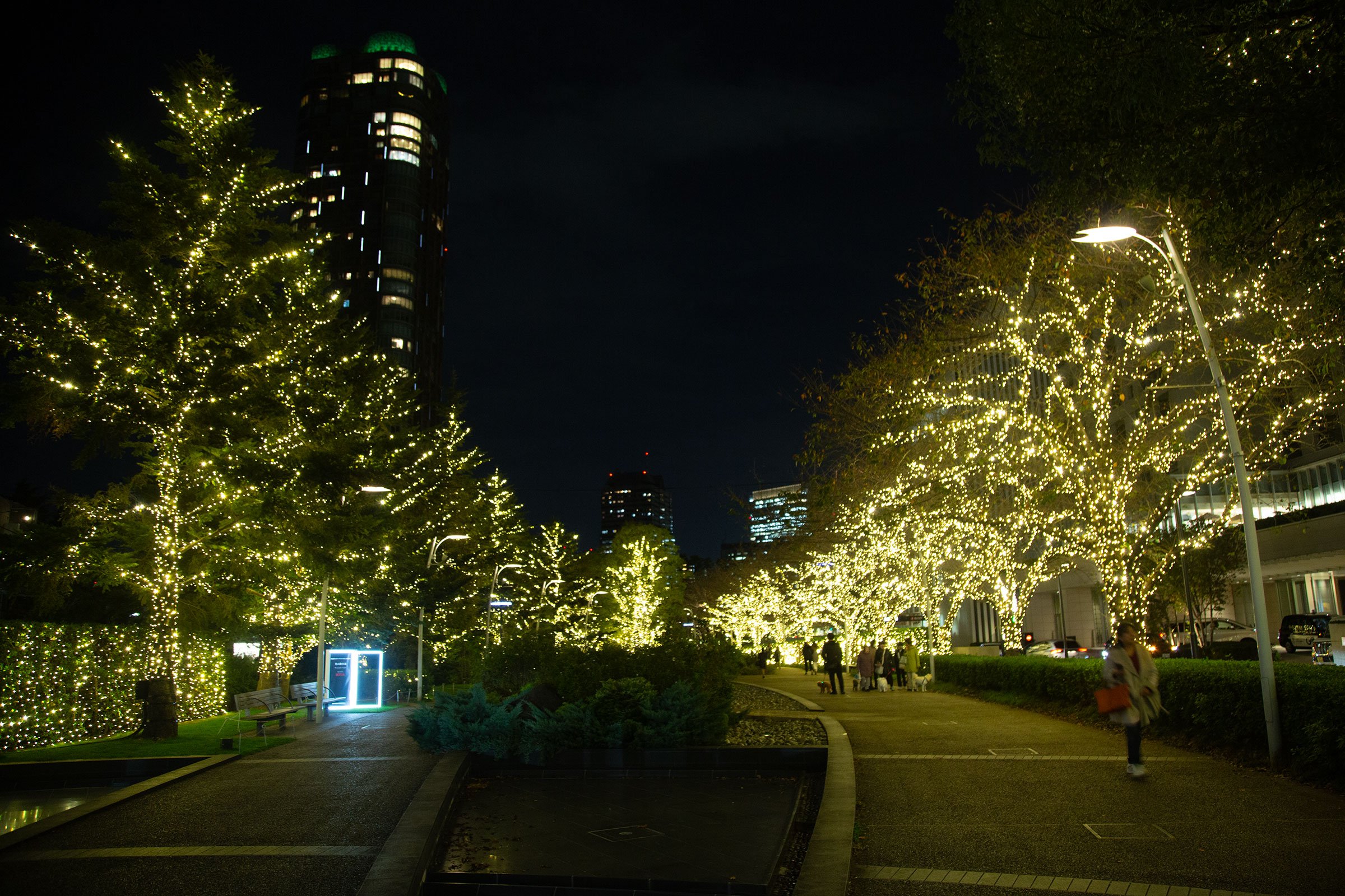 東京ミッドタウン,クリスマス,イルミネーション,オリジナル