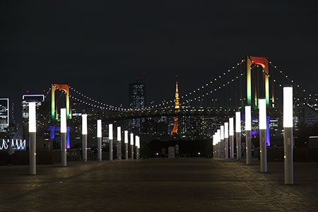 2022年11月撮影、レインボーブリッジ